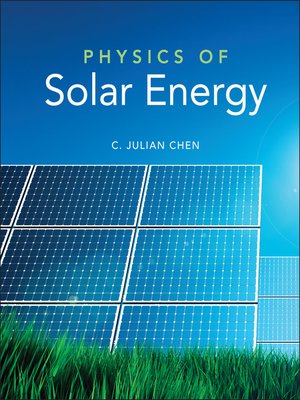 cover image of Physics of Solar Energy